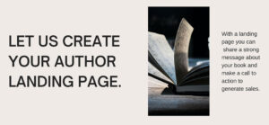 Author Landing Page Offer